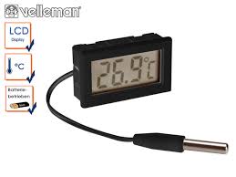 Sammlung von mini • zuletzt aktualisiert: Digitales Einbauthermometer Mit Temperaturfuhler Thermometer Innen Aussen Kaufen Bei Setpoint Deutschland Gmbh
