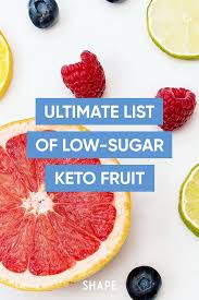 These Keto Approved Fruits Are Low In Sugar For The Carb Conscious In 2020 Keto Fruit Fruit Low Sugar