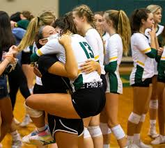 Forest Wins 6A Region 2 by defeating South Lake in three straight sets.