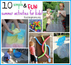 10 Simple And Fun Summer Activities For Kids