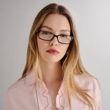 Oroton Melia Brown Female Rectangle Optical Frames