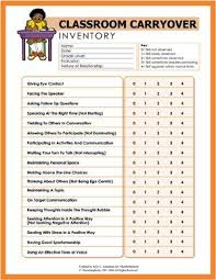 social skills inventory number these and mount chart in