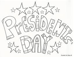 Here's a set of free printable alphabet letter images for you to download and print. Presidents Day Coloring Pages Doodle Art Alley