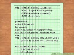 3 Ways To Measure Vo2 Max Wikihow