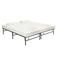 Pragma Corporation Pragma Bi Fold Queen Frame With Memory Foam Mattress Memory Foam Mattress Foam Mattress Bed Frame