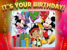 So when your birthday comes around, just watch this happy birthday video from disne. Mickey Disney Characters Birthdays Happy Birthday Video Free Birthday Stuff
