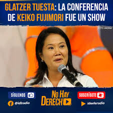 Contiene información local e internacional de deportes, negocios redacción de la prensa hace 2 horas representantes de 10 países participarán por dos días en la conferencia de seguridad centroamericana, que este año. Ideeleradio Glatzer Tuesta La Conferencia De Keiko Fujimori Fue Un Show Facebook