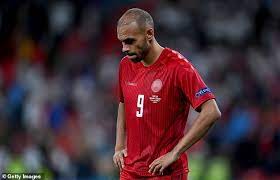 Martin christensen braithwaite is a danish professional footballer who plays for spanish club fc barcelona and the denmark national team. Euro 2020 Martin Braithwaite Blasts Decision To Award England A Penalty In Denmark Semi Final Loss Baba Ki Vani