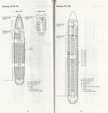 Qantas 1999 Seating Plan Showing 747sp Best Airlines