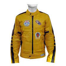 Kill Bill Uma Thurman Yellow Motorcycle Replica Jacket Best Leather Jackets Jackets Leather Jackets Women