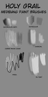 Holy Grail Medibang Paint Brushes Art Amino This brush set is widely used and has awesome reviews this brush set has five brushes but once you customize and personalize the settings it offers a wide. holy grail medibang paint brushes art