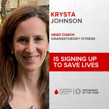Visionaries of the Year Candidate Announcement 📣 We are thrilled to  introduce our 2025 New England Visionaries of the Year candidates for  Boston! Please join us in welcoming Krysta Johnson! A fitness