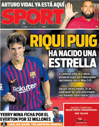 Barcacentre On Twitter Riqui Puig Has Been Born As A Star Sport This is the national team page of fc barcelona player riqui puig. twitter