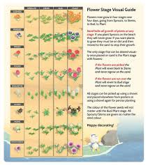 Flower Stage Visual Guide On Sand Decorations Ideas For Your Beaches Animalcrossing In 2020 New Animal Crossing Animal Crossing Game Animal Crossing