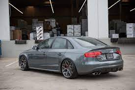 20x10 M590 Brushed Gunmetal Vs M510 Installed Audi S4 Audi Audi Sedan