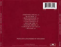 Recorded and produced by tom dowd at the compass point studios in nassau, bahamas with albert lee, it was clapton's last studio album for rso records before the label shut down in 1983 as it absorbed to polydor records. Another Ticket Cd Re Release Remastered Von Eric Clapton