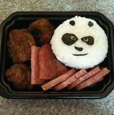 Kung Fu Panda Musubi Food Musubi Bento Box
