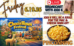 Live Broadcast at CheeseTown Festival