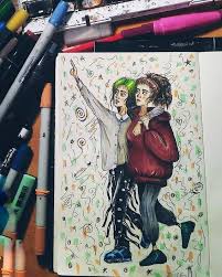 Картинки по запросу билли айлиш рисунок арт Kak Risunok Devyatiklassnicy Iz Rossijskoj Glubinki Popal Na Oblozhku