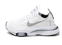 This offering of the air zoom type features a navy suede upper detailed with white graphics on both sides. Nike Air Zoom Type White Black White Pure Platinum Asphaltgold