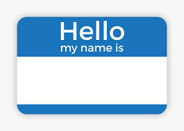 Name tag label stickers, yoklili printable hello my name is colorful plain name badge tags, print or write, 3 1/2 x 2, 12 designs in 8.5 x 11 sheet, 300 self adhesive nametags. Collection Of Free Hello My Name Is Nametag Png Transparent Name Tag Png Png Download Kindpng