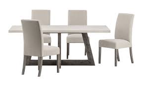 We've got long tables that will sit your employees. Austin Dining Table And 4 Side Chairs Schneiderman S Furniture