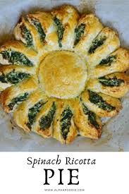 Simple Puff Pastry Spinach Ricotta Pie Tarte Soleil Alphafoodie Recipe In 2020 Vegetarian Snacks Appetizer Recipes Spinach Puff Pastry