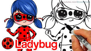 Drawsocute learn #howtodraw cute plagg, a miraculous cat kwami easy, step by step drawing tutorial. How To Draw Miraculous Ladybug Step By Step Chibi Youtube