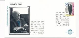 D56944 NVPH 237 Willem Drees Statesman FDC Netherlands