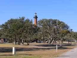 Lawn ornaments & garden sculptures; Currituck Beach Lighthouse Museum Shop Currituck Outer Banks