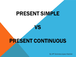 It is recommended for beginner or elementary level. Present Simple Vs Present Continuous Ppt Video Online Download