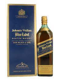 Deutlicher sherry mit anklängen von rosinen und nüssen. Johnnie Walker Blue Label Bot Early 2000 100cl 43 Blended Products Whisky Antique Whisky Spirits