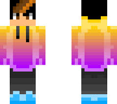 Explore origin none base skins used to create this skin; Purple To Yellow Minecraft Skin