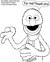 The program, which is filled with various. Grover From Sesame Street Coloring Pages