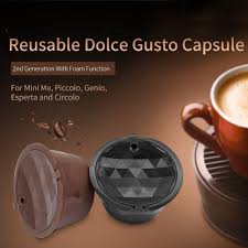 How to prepare a cappuccino with nescafe dolce gusto genio coffee machine. 2pcs Pack Second Generation Refillable Dolce Gusto Coffee Capsule With Crema Nescafe Dolce Gusto Reusable Dolce Gusto Capsules Coffee Capsules Gusto Capsuledolce Gusto Coffee Capsule Aliexpress