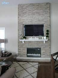 Stonewalled Better After Fireplace Remodel Home Fireplace Diy Fireplace