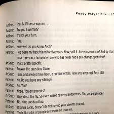Brianna Wu On Twitter As Long As People Are Critiquing Ernest Cline In Ready Player One He Shows How He Does Not Believe Transgender Women Are Women Https T Co Tzy6kwycwm 572 quotes from ready player one (ready player one, #1): ready player one