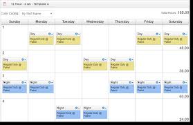 1 day on, 1 day off, 1 day on, 1 day off, 1 day on, 4 days off. 7 Different 12 Hour Shift Schedule Examples To Cover Round The Clock