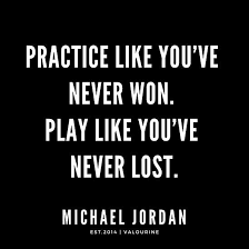 Practice Like You Ve Never Won Play Like You Ve Never Lost Michael Jordan Quotes Poster By Quotesgalore Motivational Quotes For Athletes Inspirational Sports Quotes Team Quotes