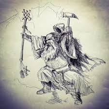 Runesmiths are the closest thing that the race of dwarfs have to magic users in their culture. Runesmith Humanoid Sketch Art Dwarf