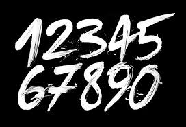 1 2 3 4 5 6 7 8 9 0 1 2 3 4 5 6 7 8 9 0 Typography Hand Drawn Typography Letters Types Of Lettering