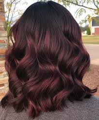 45 Shades Of Burgundy Hair Dark Burgundy Maroon Burgundy With Red Purple And Brown Highlights Burgundy Balayage Burgundy Hair Hair Color Burgundy