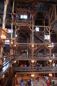 Old Faithful Inn At Yellowstone National Park Breathtaking Detail National Park Lodges Yellowstone Vacation Yellowstone Trip