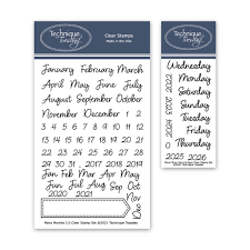 What is 9 months in years? Many Months Stamps 2 0 Scrapbooking Supplies Technique Tuesday