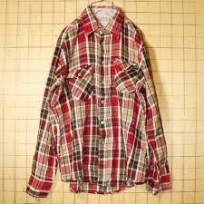 70年代頃のsupremeアクリルチェックシャツ チェック シャツ シャツ 長袖