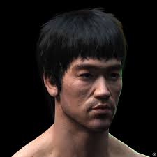 Cg Portrait Of Bruce Lee Desenhos
