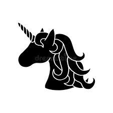 Black And White Unicorn Clipart Image Result For Unicorn Head Silhouette Unicorn Drawing Unicorn Outline Unicorns Vector