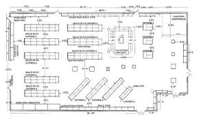 Convenience Retail Store Floor Plan With Dimensions Google Search Pinterest Retail Store Floor Plan Grocery Store Design Architectural Floor Plans Store Layout