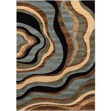 Home Modern Area Rugs Blue Area Rugs Area Rugs