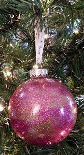 Finde die besten angebote für christmas decorations und spare zeit & geld. Hot Pink Glitter Christmas Tree Ornament Decoration